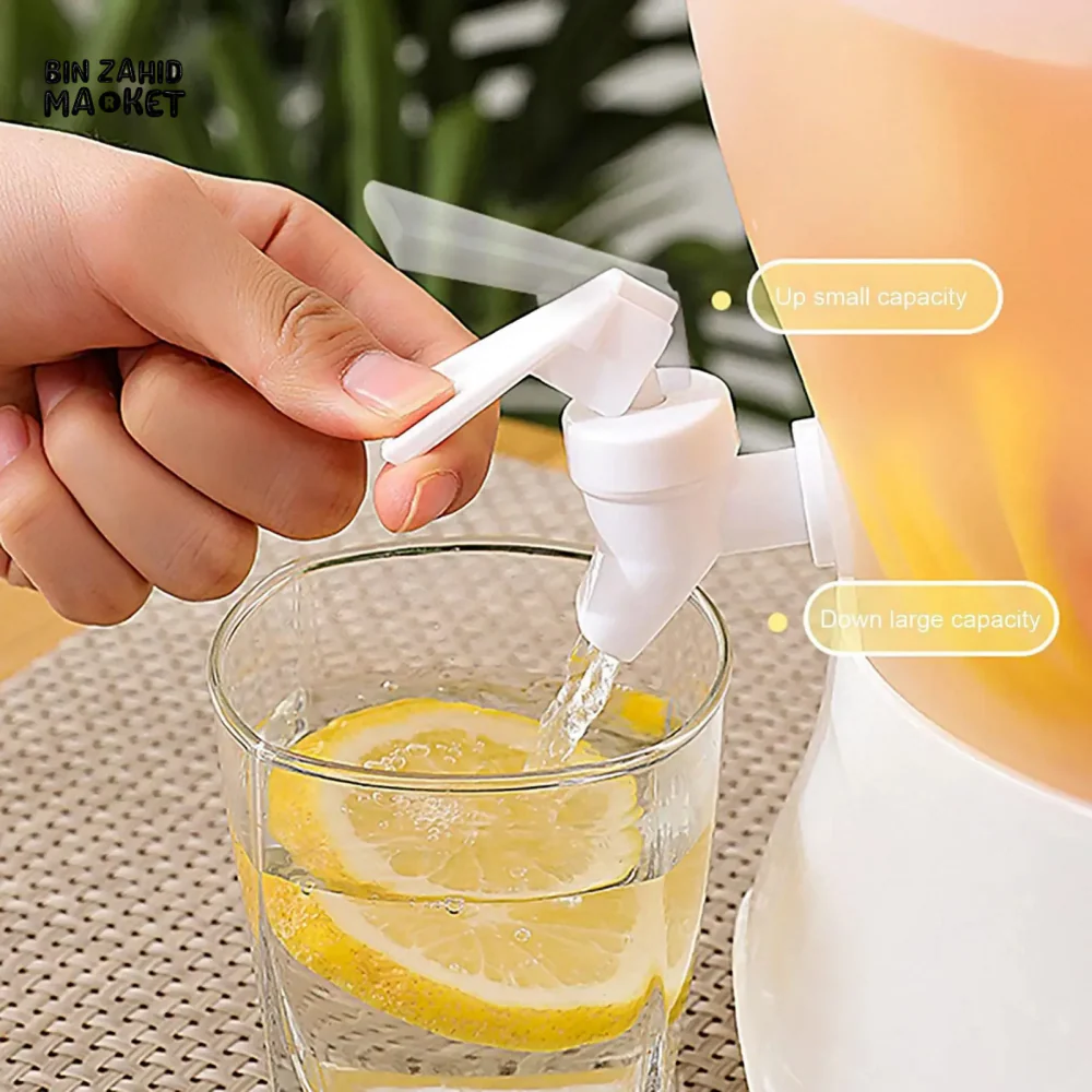 360° ROTATING 3-COMPARTMENT BEVERAGE DISPENSER WITH SPIGOTS - Image 5