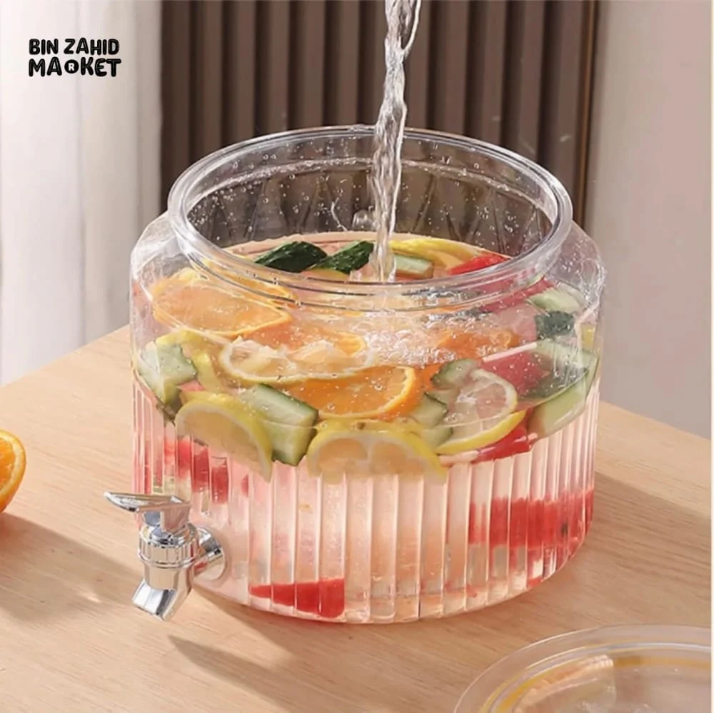 ACRYLIC PREMIUM JUICE CONTAINER – ELEGANT & DURABLE BEVERAGE DISPENSER - 5.6 LITERS - Image 5