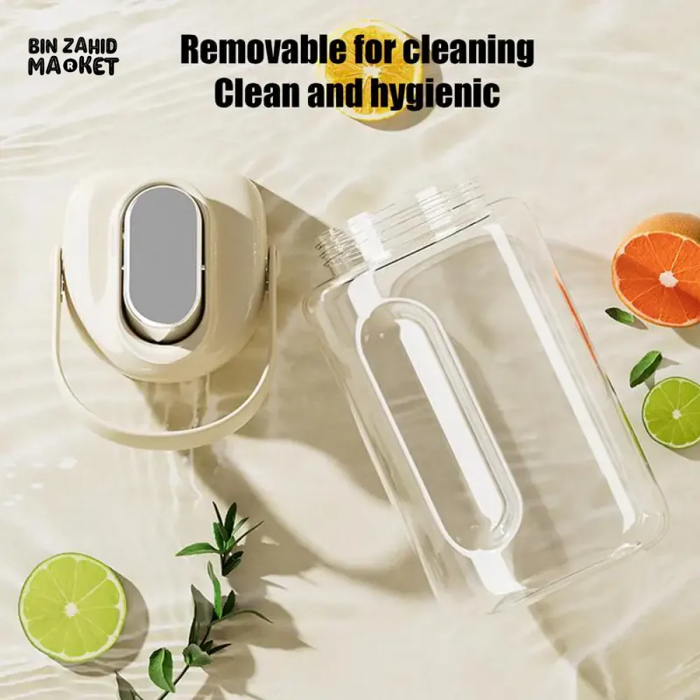 COLD WATER BOTTLE WITH TAP LEMONADE CONTAINER WATER DISPENSER 2000ml - Image 6