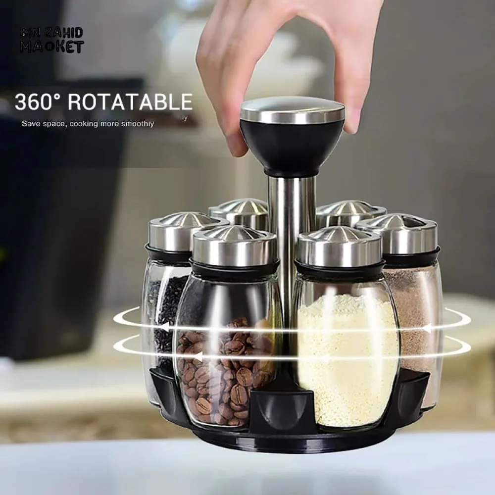 ROTATING SPICES JAR SET - Image 3