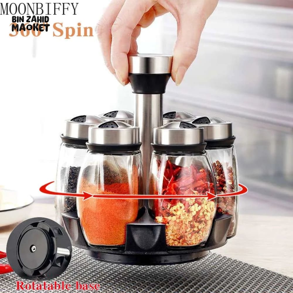 ROTATING SPICES JAR SET - Image 6
