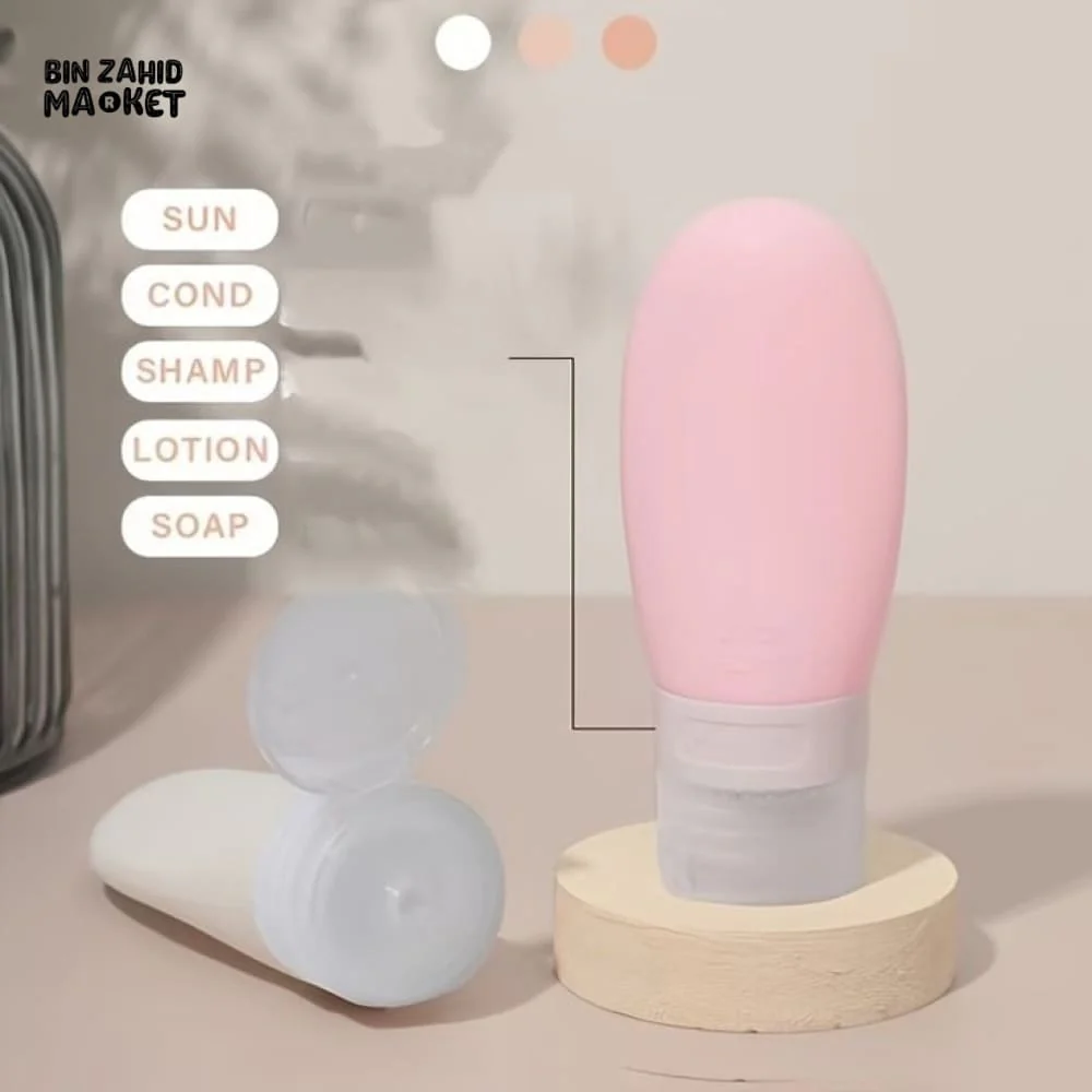 TRAVEL SILICONE TOILETRIES BOTTLES - Image 6