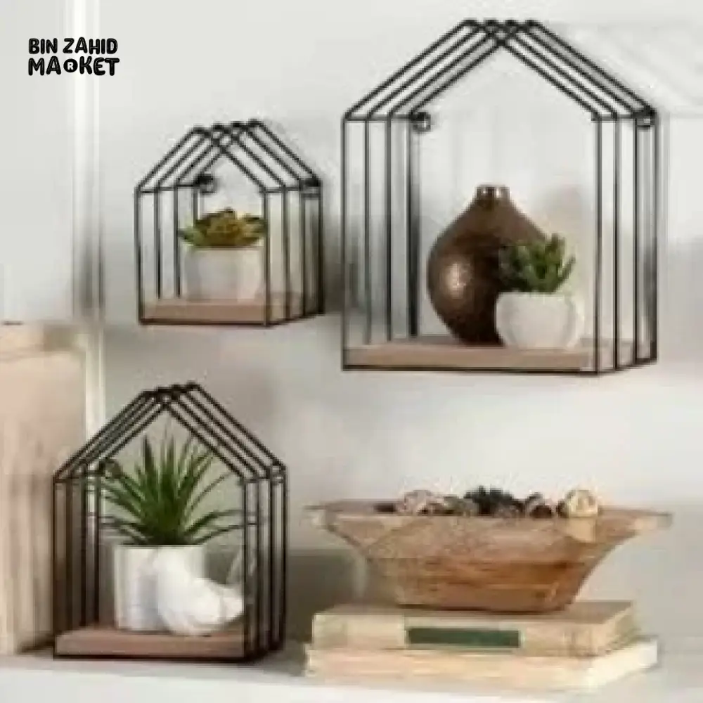 WALL MOUNTED HOME SHAPED SHELF - Image 6